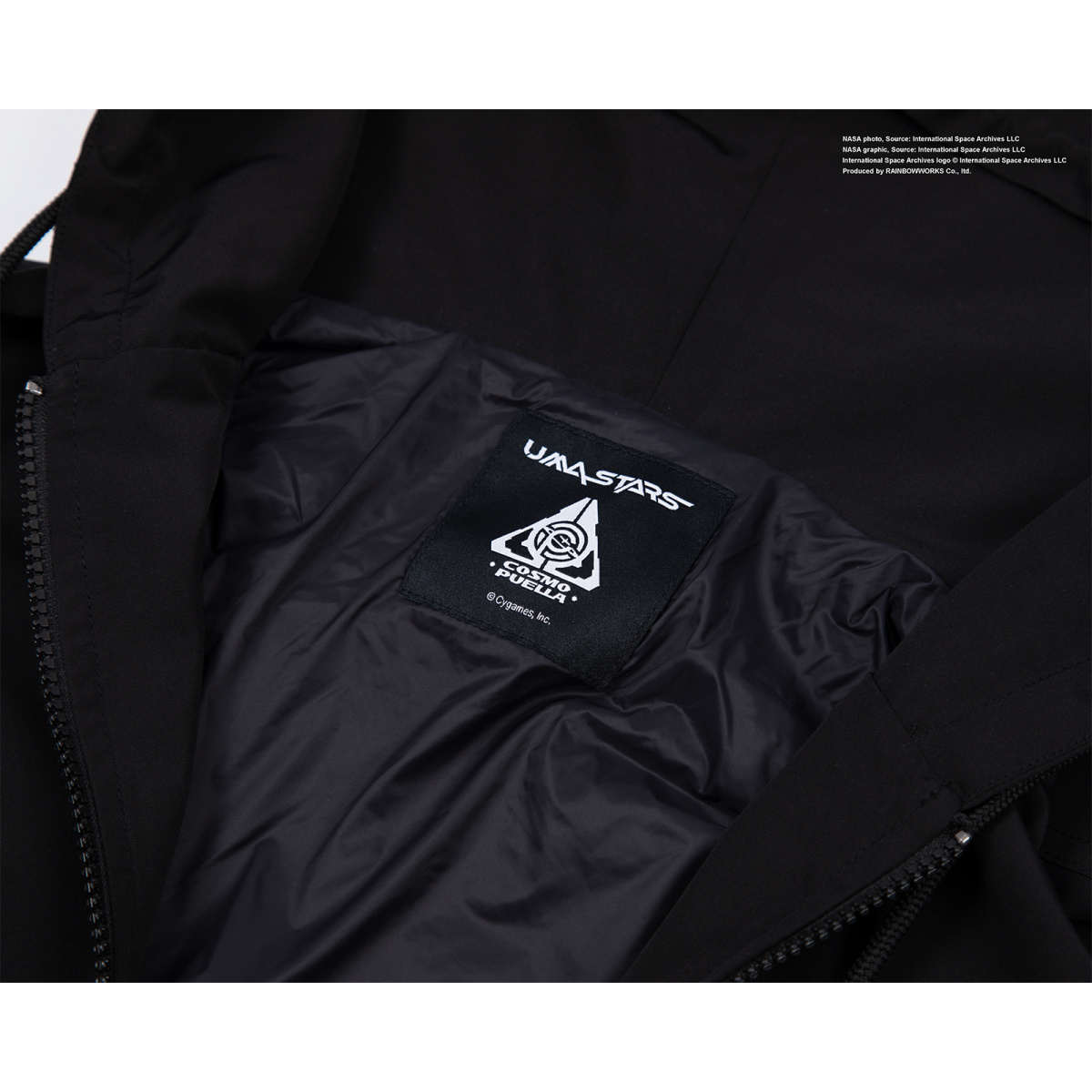 NASA｜宇宙走娘＜コスモピュエラ＞オリジナル シェルパーカー(ウマ娘