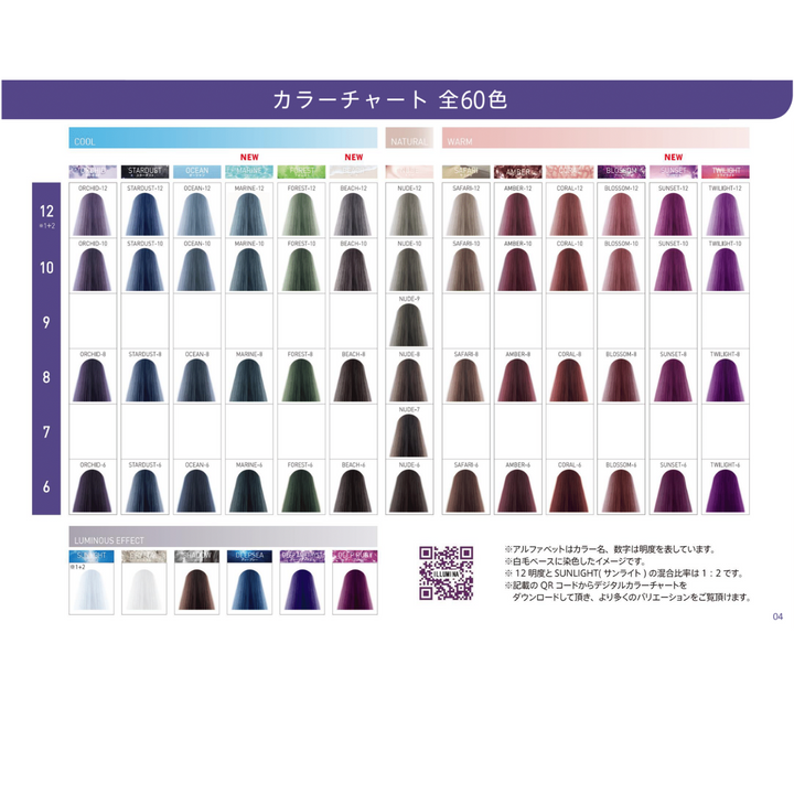 イルミナカラー ブロッサム 8 80g – DD