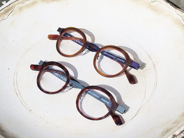 Anne et Valentin（アンバレンタイン） FANZINE メガネフレーム入荷