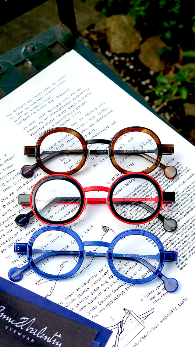 Anne et Valentin（アンバレンタイン）BLOOK D-Eye kaminoura 中原眼鏡