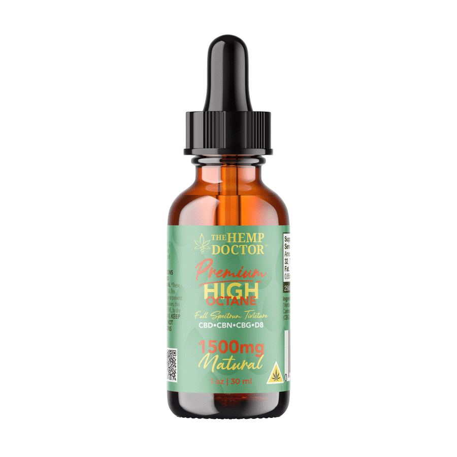 Full Spectrum High Octane CBD/CBG/CBN/D8 - The Hemp Doctor