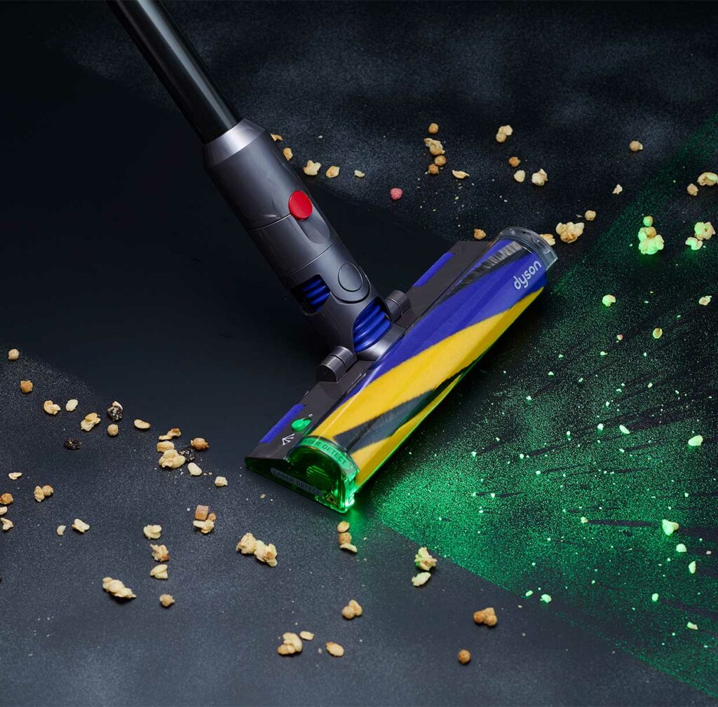 ゴミを可視化！ Laser Slim Fluffy™クリーナーヘッドの秘密