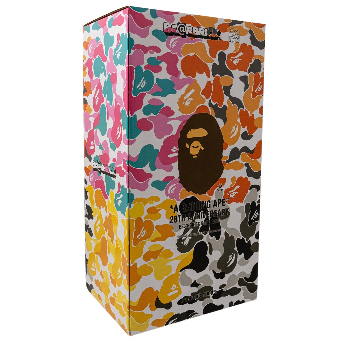 Medicom x A Bathing Ape 28th Anniversary Pink Bape Camo #3 1000