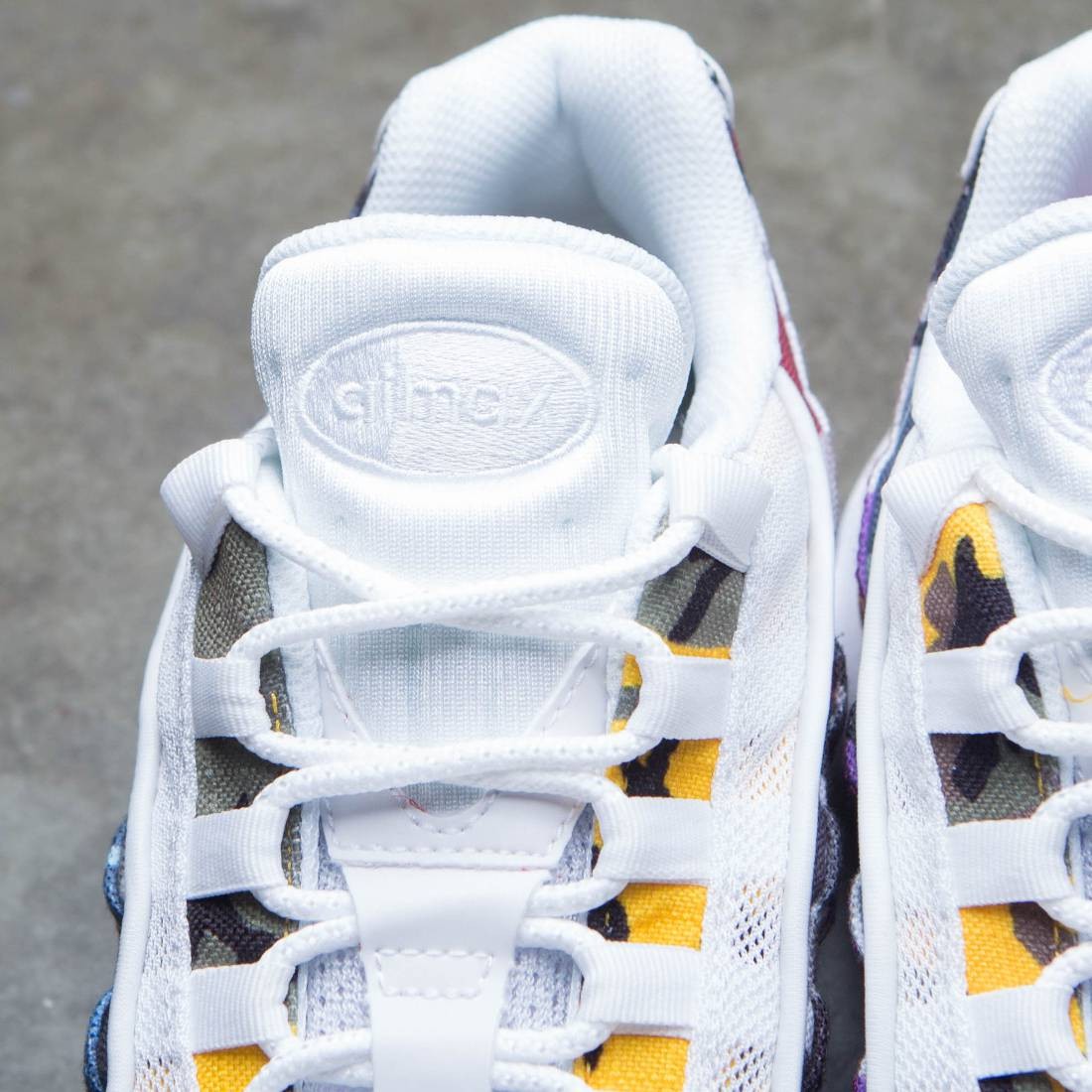 nike men air max 95 erdl party white multi color