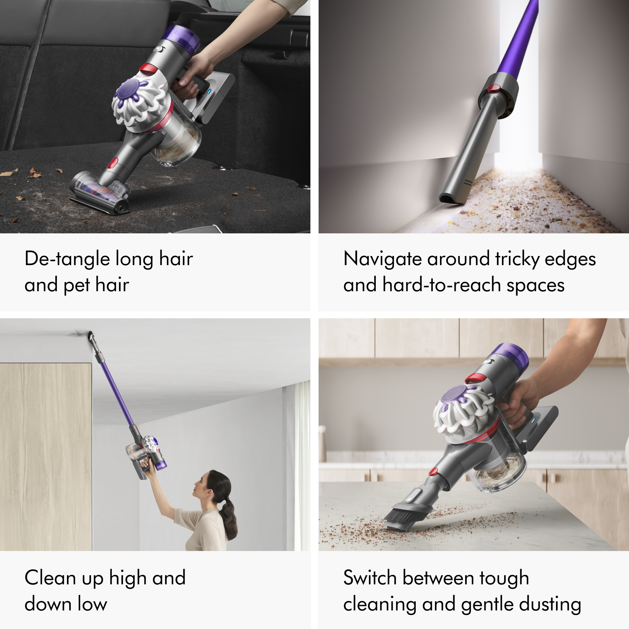 Dyson SV25 V8 Extra Cordless Vacuum | Purple | Refurbished | eBay