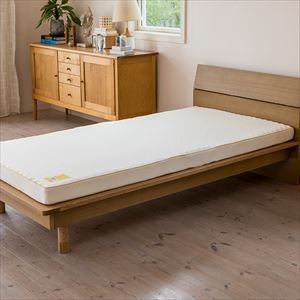 睡眠Labo]Dots ヘルシーマットレス〈2層〉（三つ折りタイプ