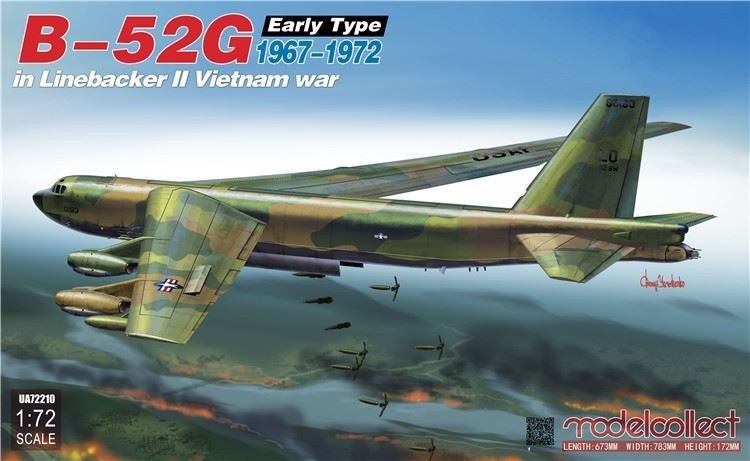 1/72 B-52G ストラトフォートレス 前期型(1967-1972) ベトナム戦争
