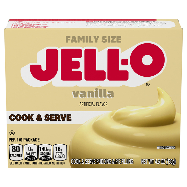 Jello Cook & Serve Pudding & Pie Filling Vanilla | Products