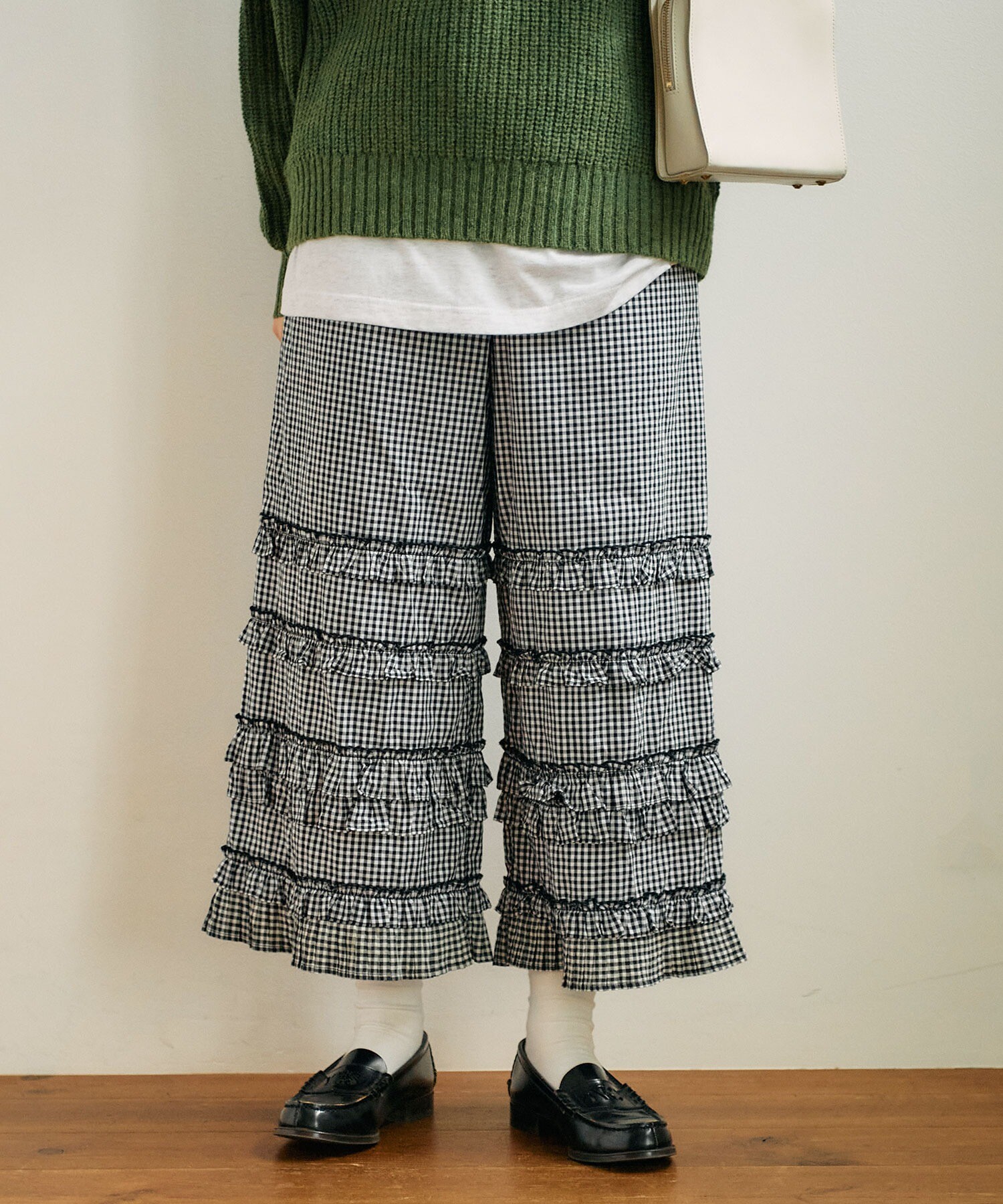 AMBIDEX Store 〇DECO gingham pants(F ギンガム): l'atelier du savon