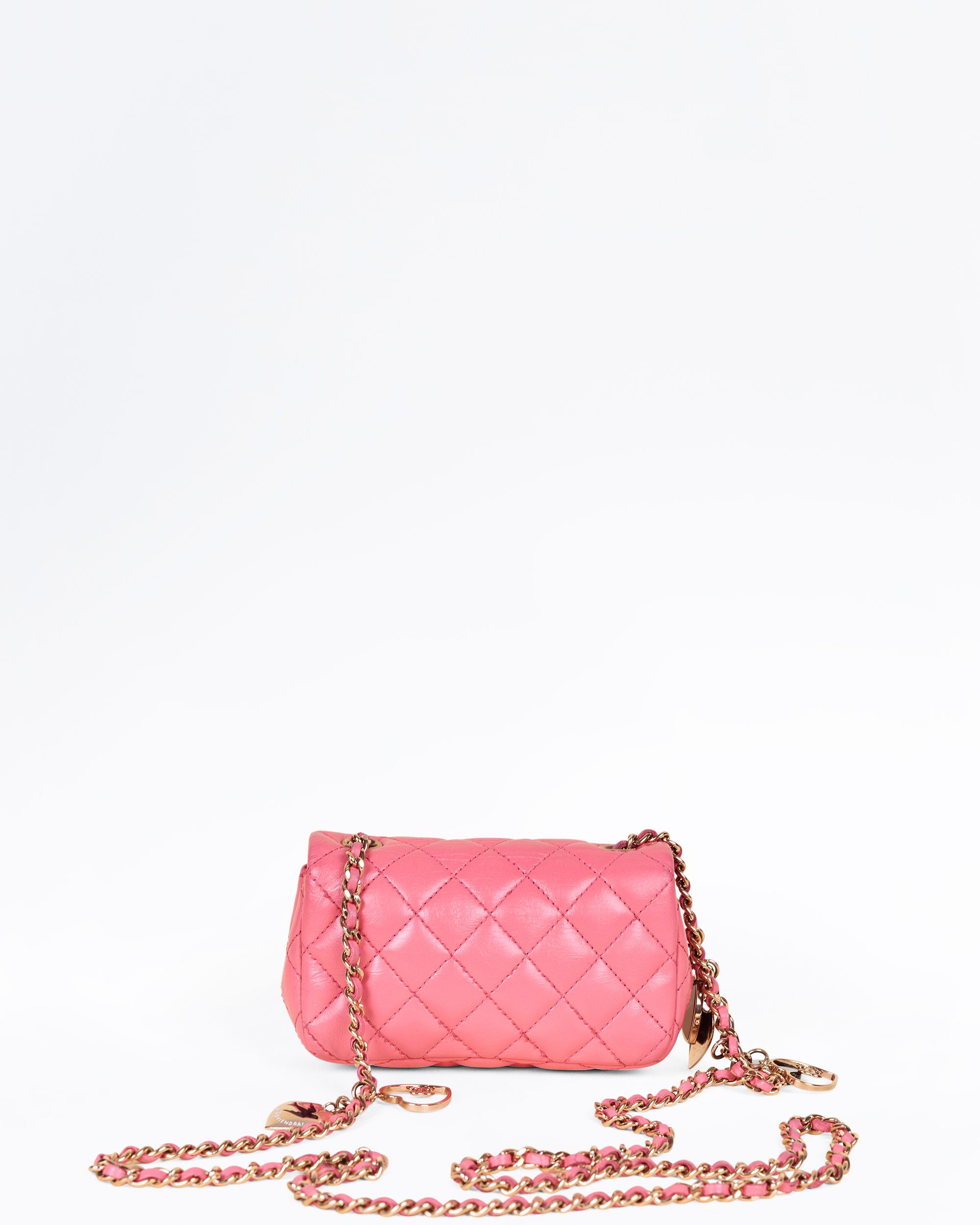Chanel Lambskin Valentine Charms Extra Mini Flap Bag | Vivrelle