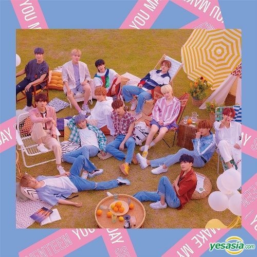 YESASIA: Seventeen 5thミニアルバム - YOU MAKE MY DAY (CD + DVD +