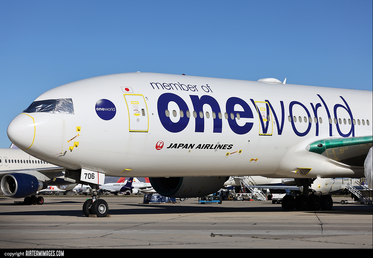 Boeing 777-246/ER JAL - Japan Airlines JA706J - AirTeamImages.com