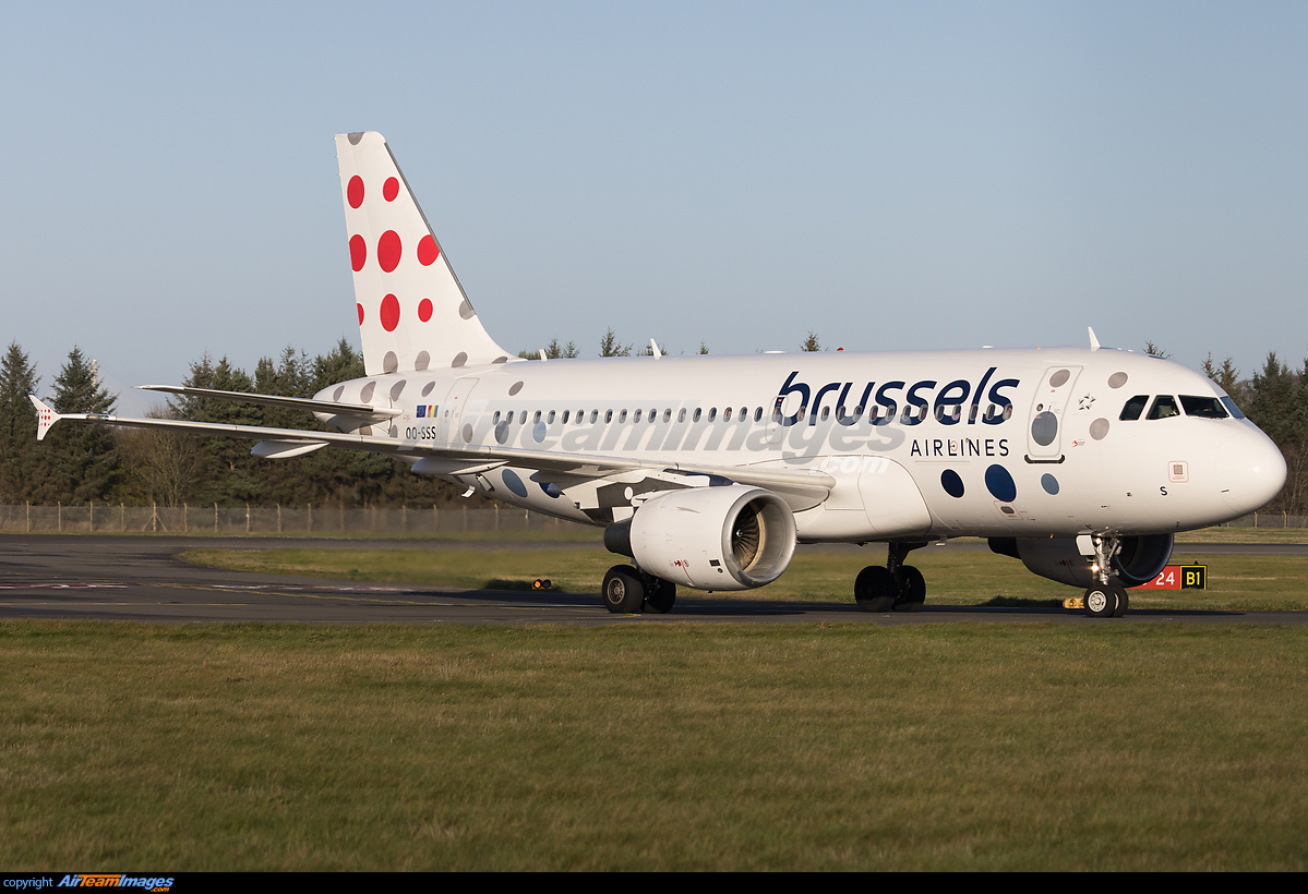 Airbus A319-111 Brussels Airlines OO-SSS - AirTeamImages.com