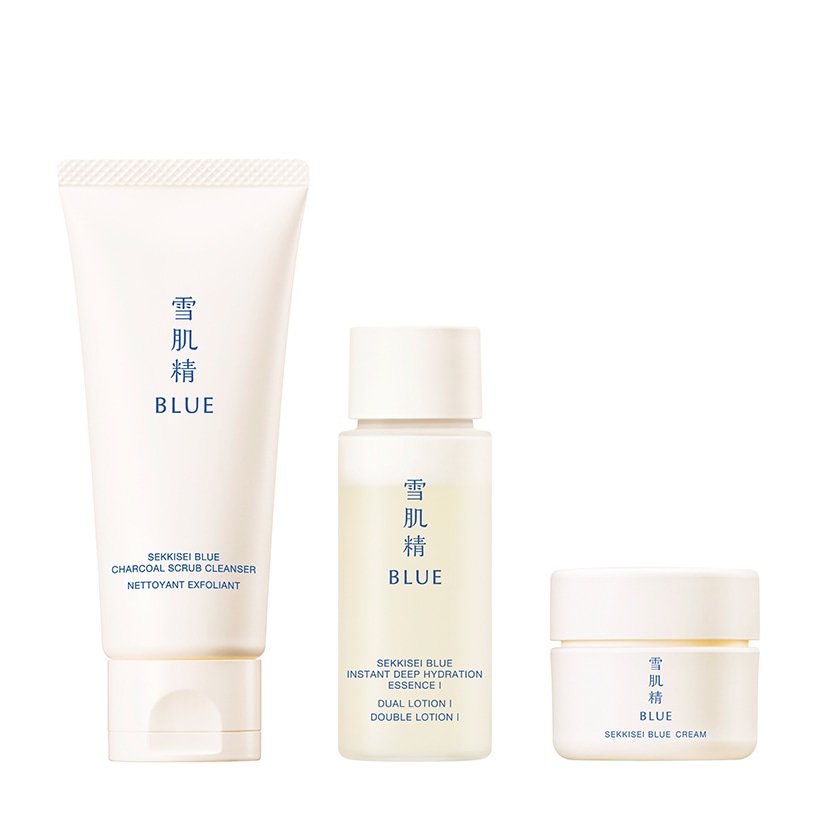 雪肌精 BLUE スキンケア トライアル キット Ⅰ