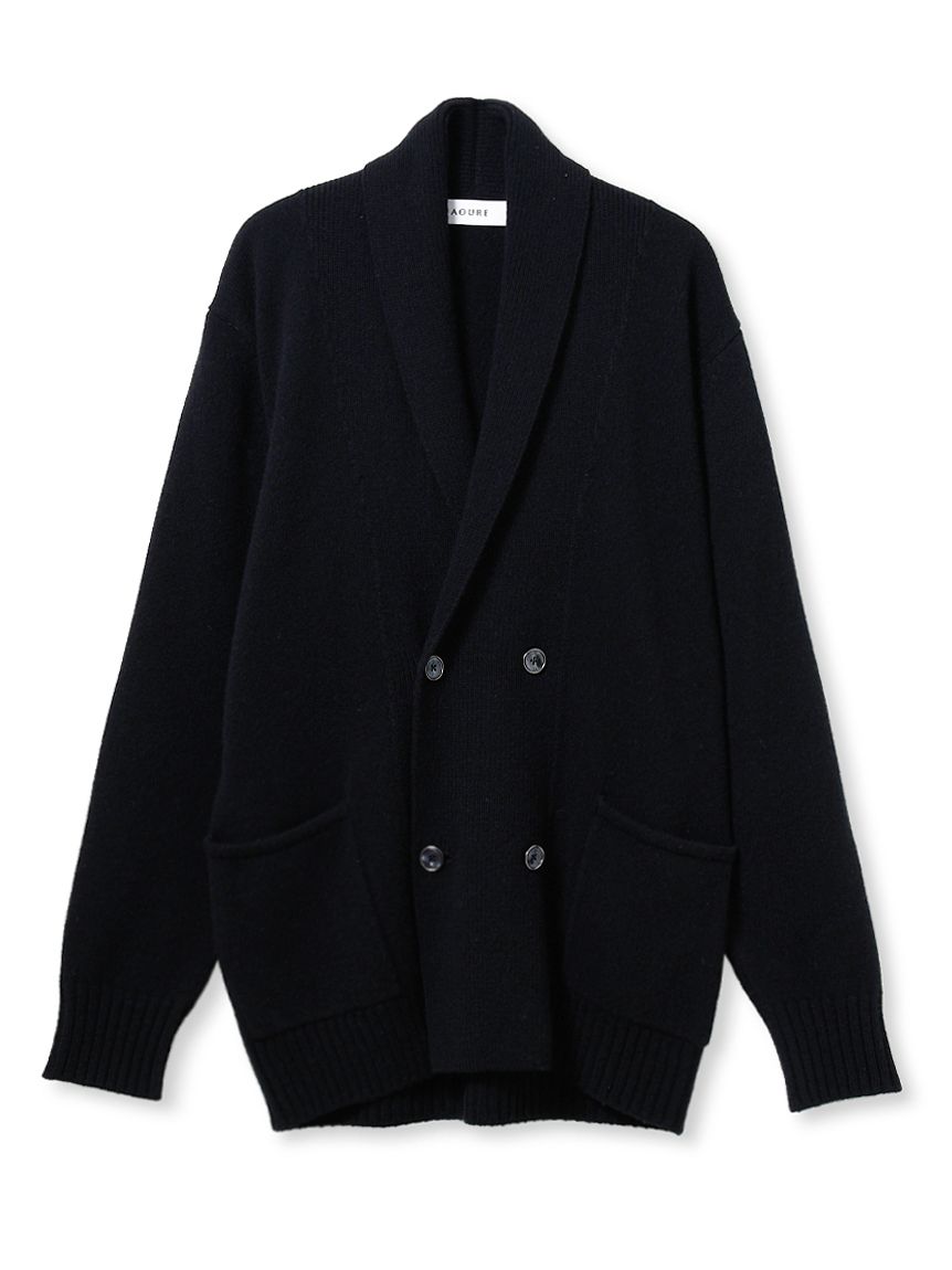 カシミヤ混 ニットジャケット(ジャケット)｜アウター｜AOURE（アウール