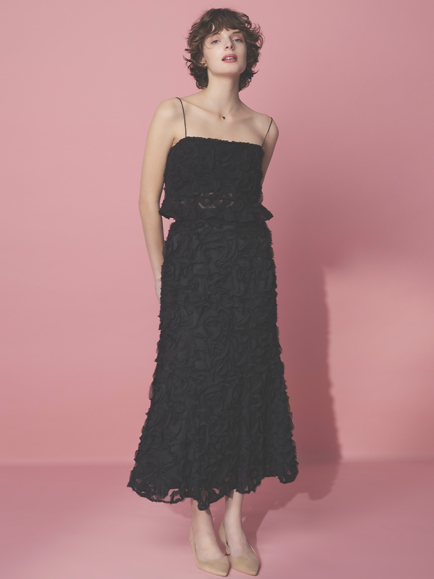 HANAE MORI×CELFORDコラボ】ハート刺繍スカート(SKIRT（スカート