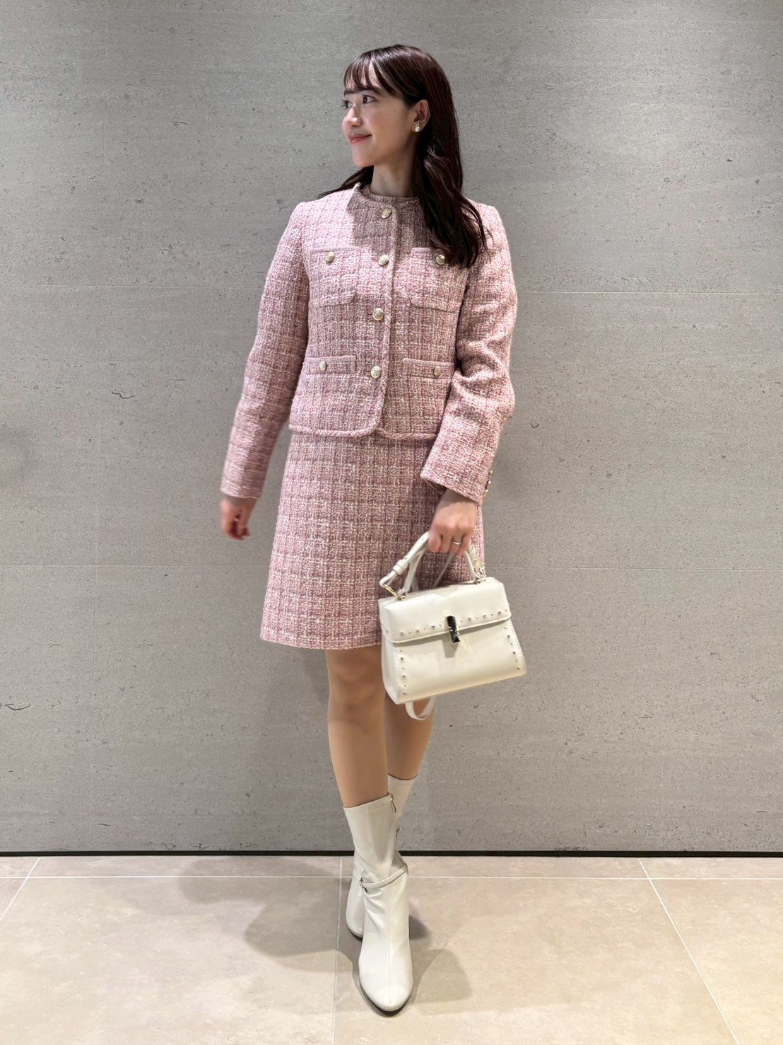 パイピングデザインツイードジャケット(ジャケット・ブルゾン)｜OUTER