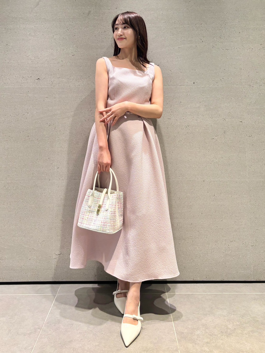 洗える】バリエーションフィット＆フレアワンピース(デイリー