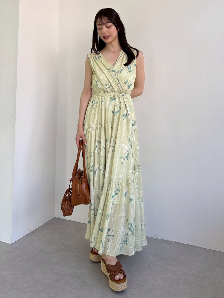 45r カディ アンデスフラワープリントカシュクール 45r カディ