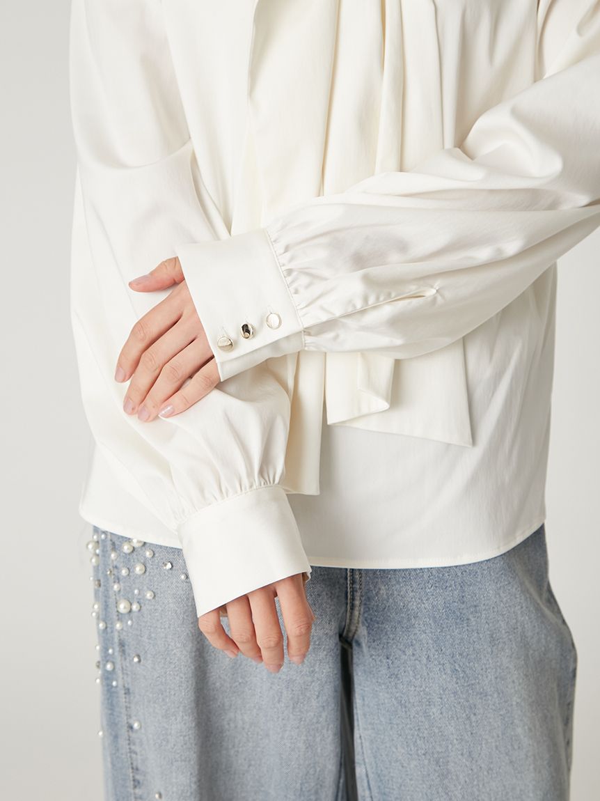 ビッグボウタイブラウス(ブラウス)｜トップス｜FRAY I.D（フレイ