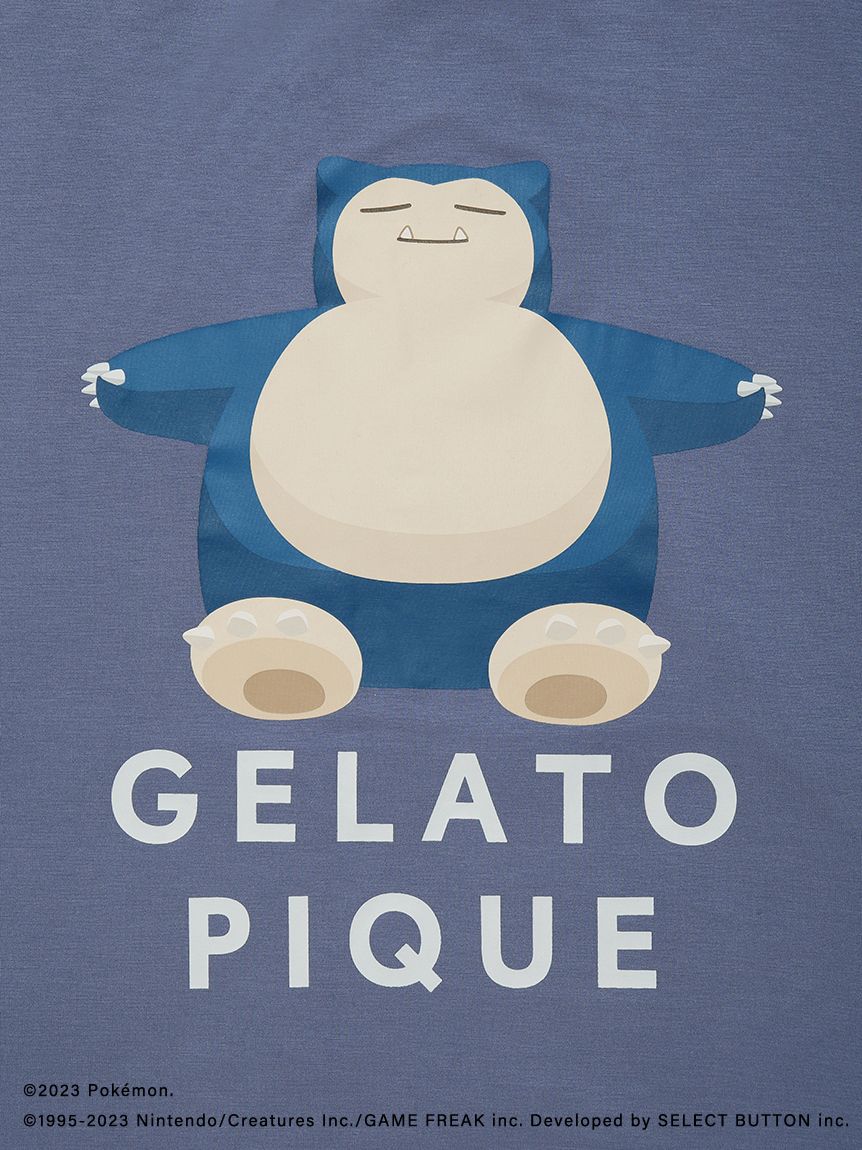 ポケモンスリープ】【メンズ】接触冷感プリントTシャツ＆ハーフパンツ