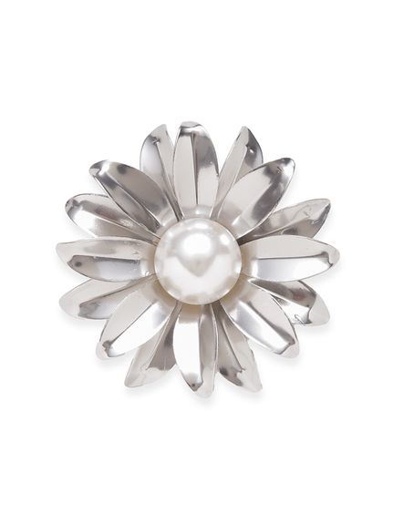 メタルフラワーブローチ(アクセサリー)｜Mila Owen（ミラオーウェン