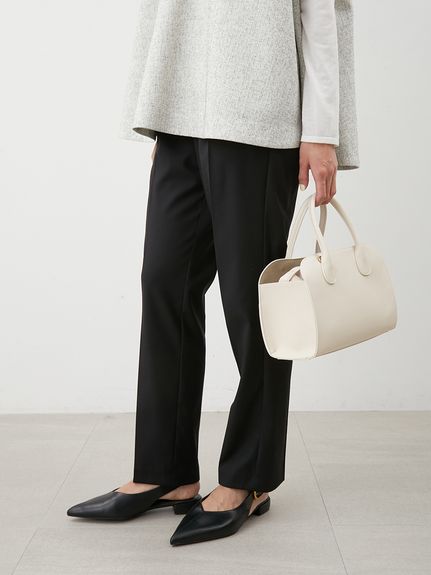 巾着付きボストンショルダーバッグ(ショルダーバッグ)｜バッグ｜Mila