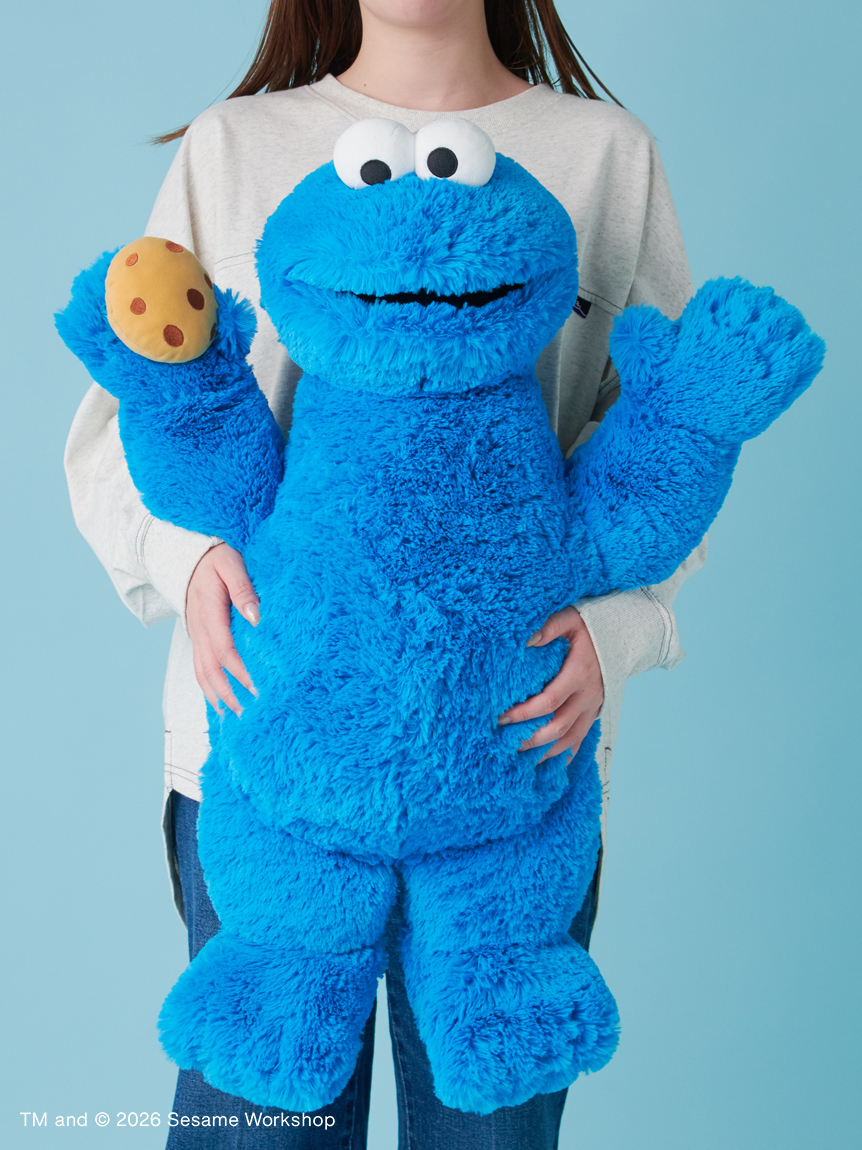 ぬいぐるみL クッキーモンスター(ぬいぐるみ)｜SESAME STREET MARKET
