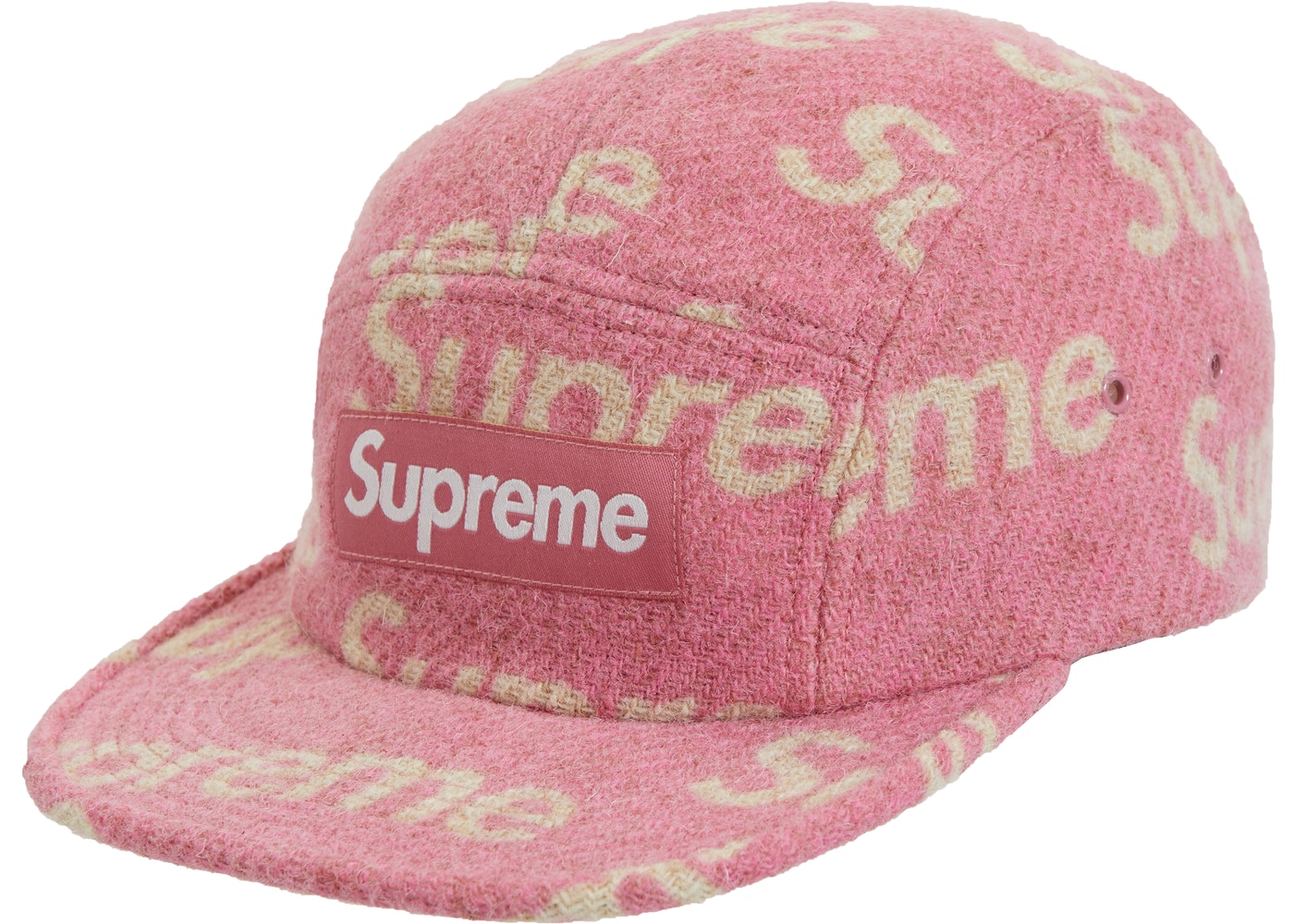 Supreme Harris Tweed Camp Cap Pink - StockX News
