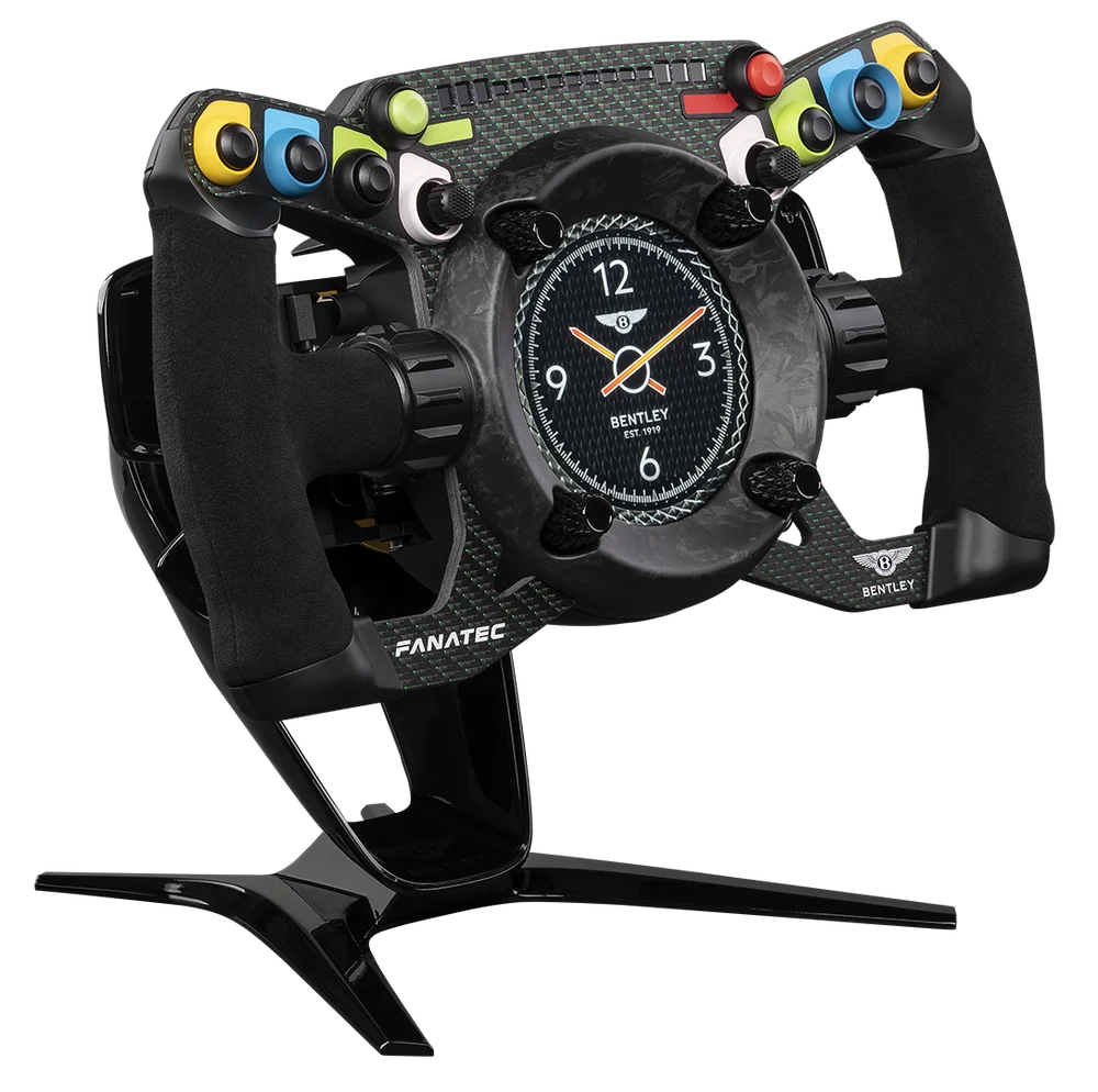 Fanatecのポディウム ステアリング ホイール Bentley GT3 ガイド | Fanatec