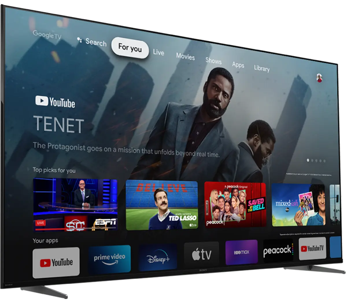 Sony X90K 55” Class 4K HDR Full Array LED TV with Google TV | XR55X90K