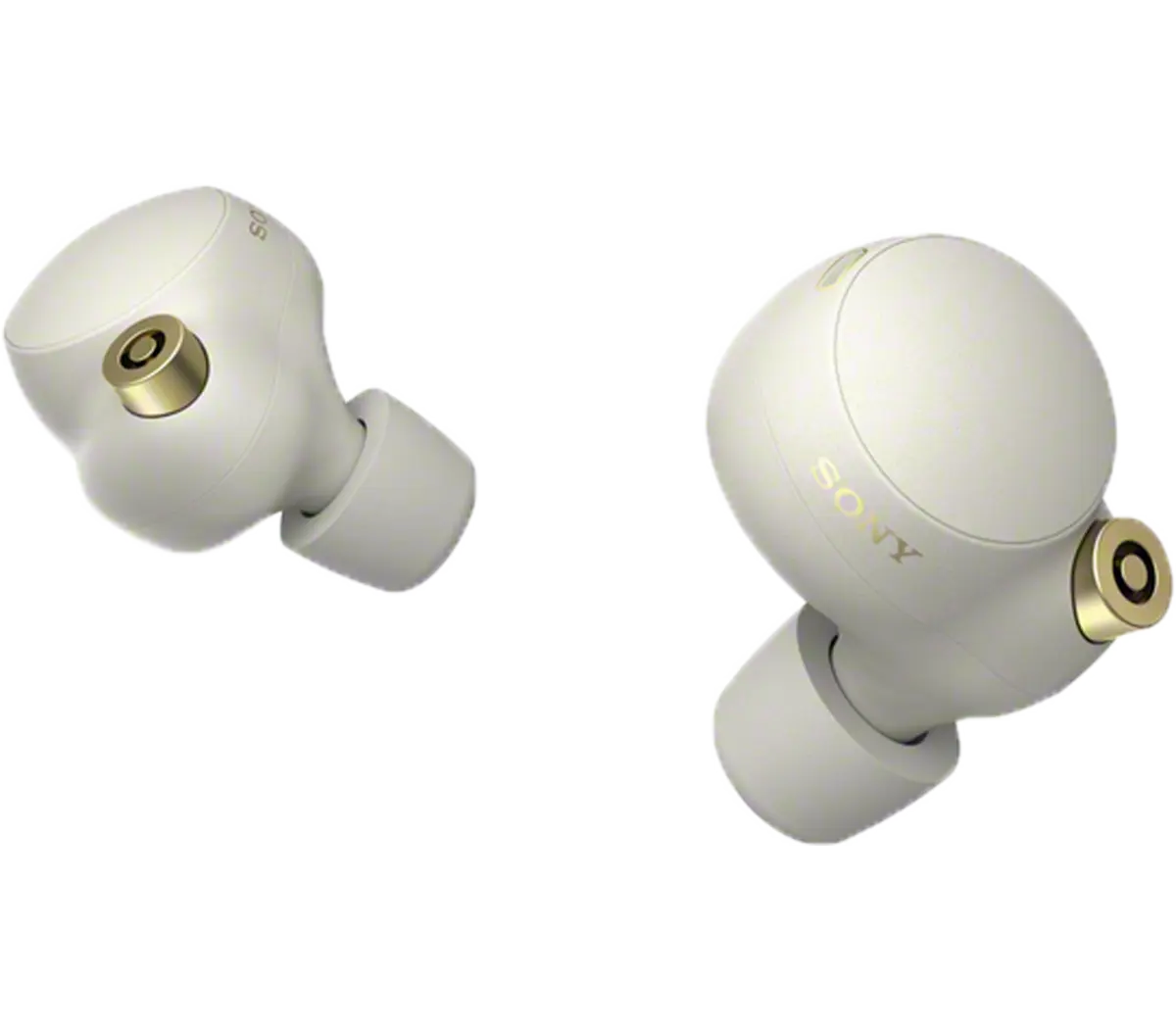 Sony WF-1000XM4 Noise Cancelling In-Ear Headphones, Silver| WF