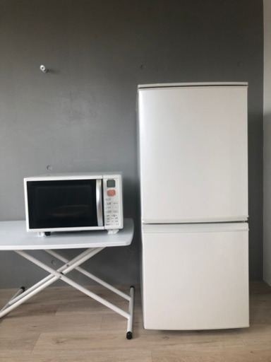 SHARP/まだまだバリバリ/左右付け変え自在3点セット/冷蔵庫/洗濯機