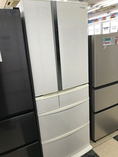 Panasonic 冷凍冷蔵庫 2017年製 NR-FVF453-W A666♠️パナソニック 6