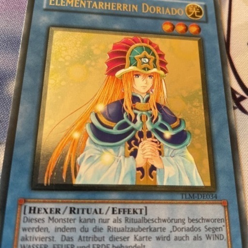 PSA9 遊戯王 ドイツ語 EU 精霊術師ドリアード レリーフ 1st