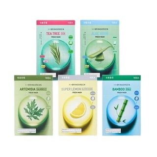 Buy BRING GREEN - Fresh Mask Set - 6 Types in Bulk