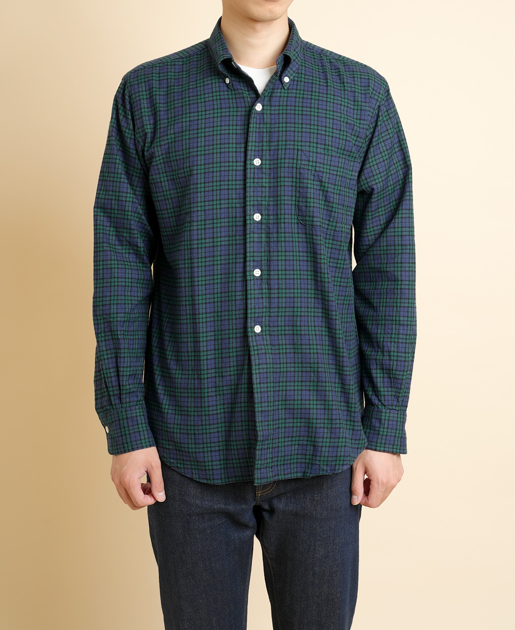 VINTAGE IVY シャツ(15H(L) ネイビー系): メンズ｜メーカーズシャツ