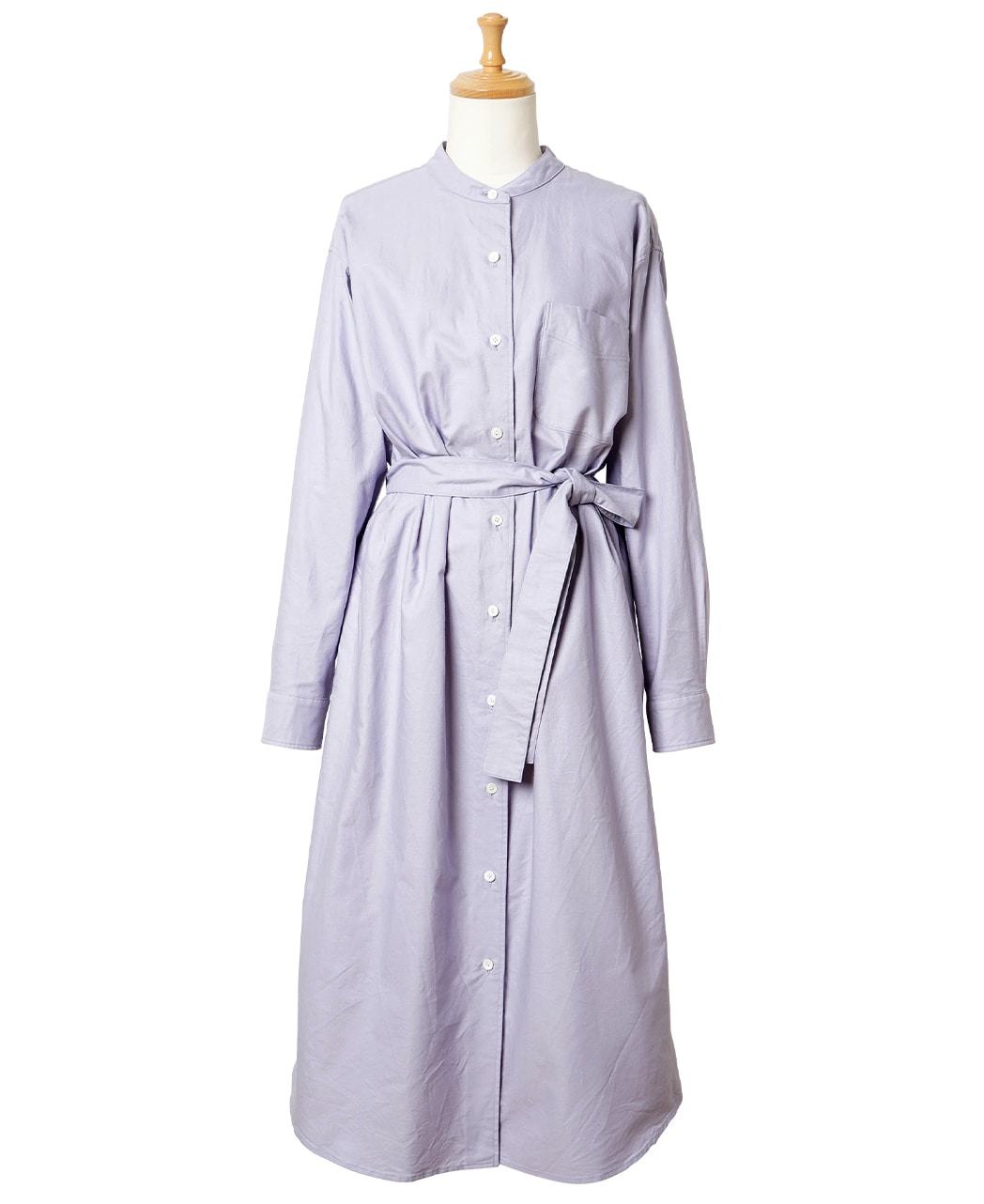 シャツワンピース(Freeサイズ パープル系): レディース｜メーカーズ