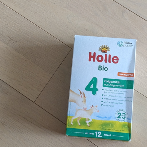 Holle Holle ホレ オーガニック 山羊 ヤギ粉ミルク Step 4 (12ヶ月