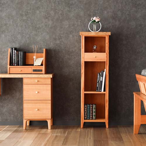 Hida furniture ARTS CRAFT JAPAN High book shelf Japanese furniture