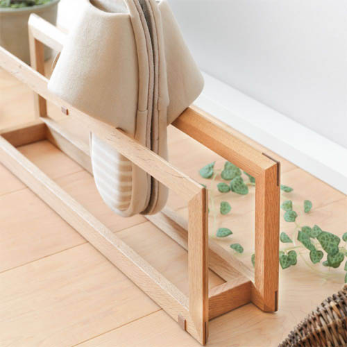 旭川クラフト bau アートクラフトバウ工房 スリッパスタンド 国産