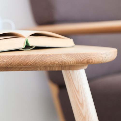 旭川家具 cosine コサイン Trico トリコ サイドテーブル 国産家具 無垢