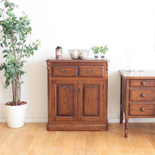 旭川家具 山室家具製作所 Oak35 オーク35 No.6 コンソールボックス