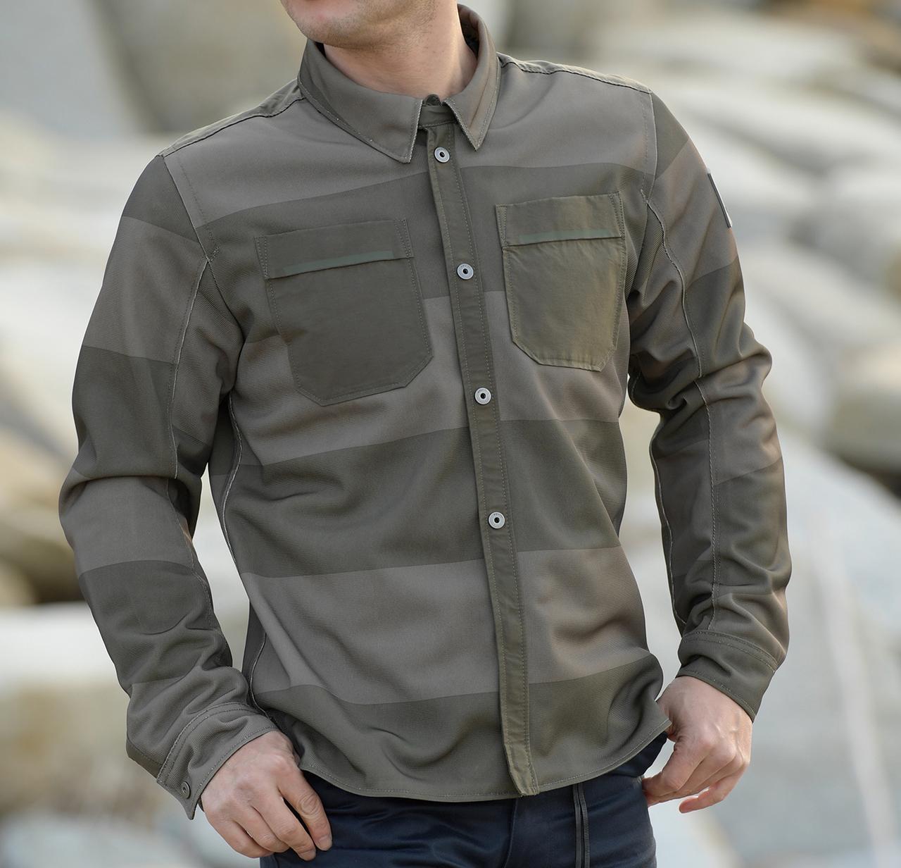 こう見えて肩・肘にプロテクターを標準搭載！ タウンユースもできる