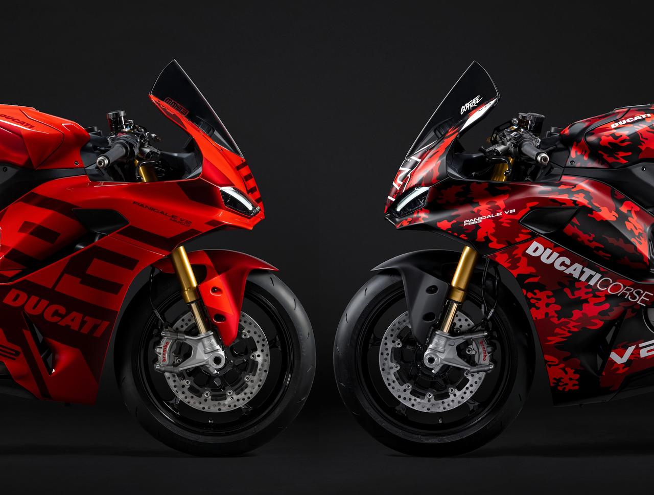 ドゥカティ「パニガーレV2 MM93」「パニガーレV2 FB63」発表！ MotoGP