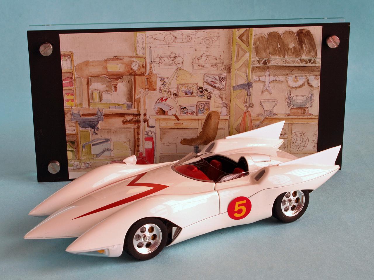 懐かしのTVアニメ「マッハGoGoGo」で活躍したマッハ号がリアルなモデル