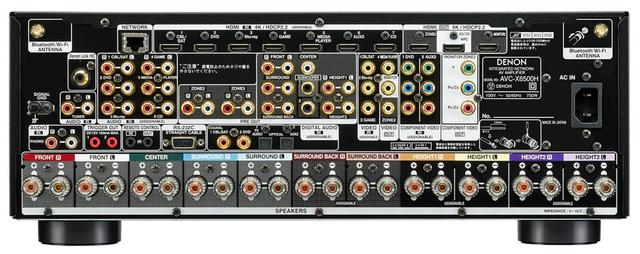 デノン、機能＆音質をアップさせた準旗艦AVアンプ「AVC-X6500H」と