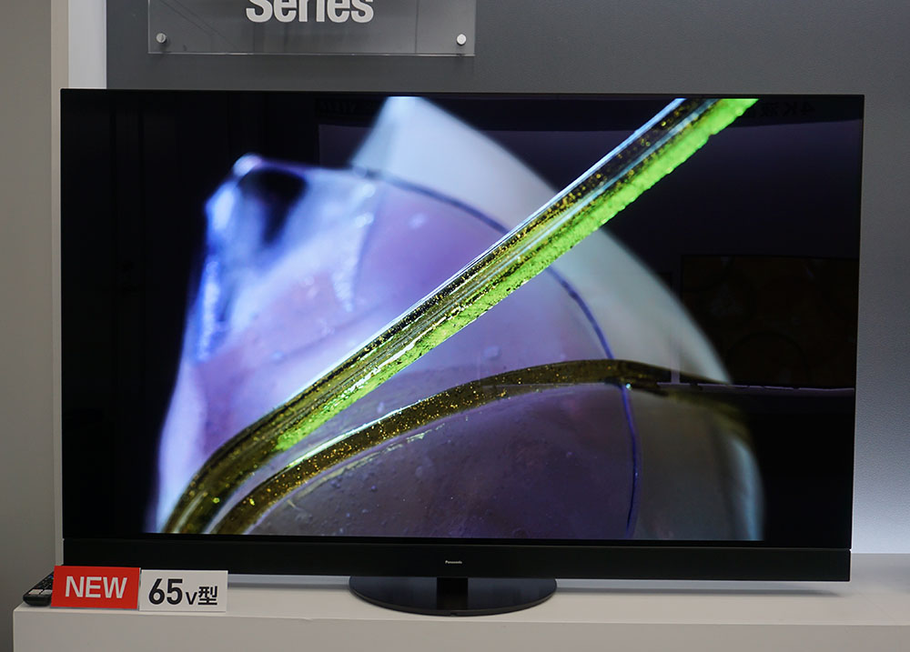今年の4K有機ELビエラは、「JZ2000」「JZ1000」の2シリーズ5モデルで