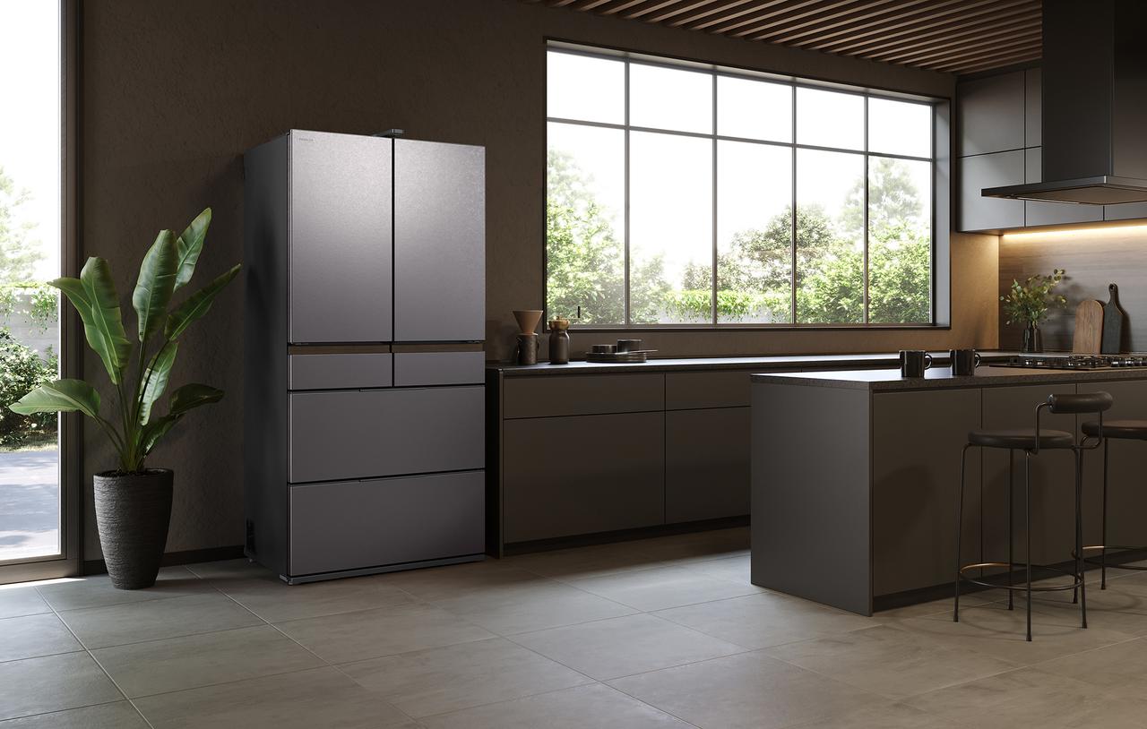 らくうま！ひろin冷凍プラス｣採用の冷蔵庫｢まんなか冷凍 GXCCタイプ｣を