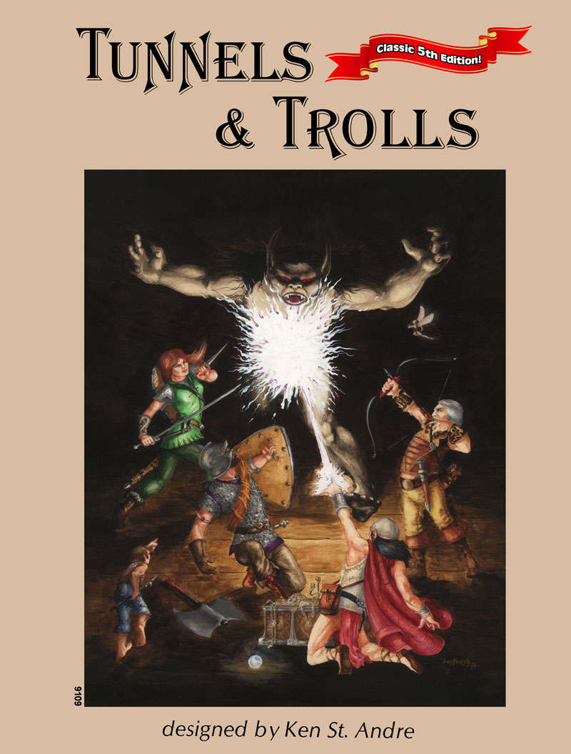 Tunnels & Trolls Rules 5th Editon - Flying Buffalo | DriveThruRPG